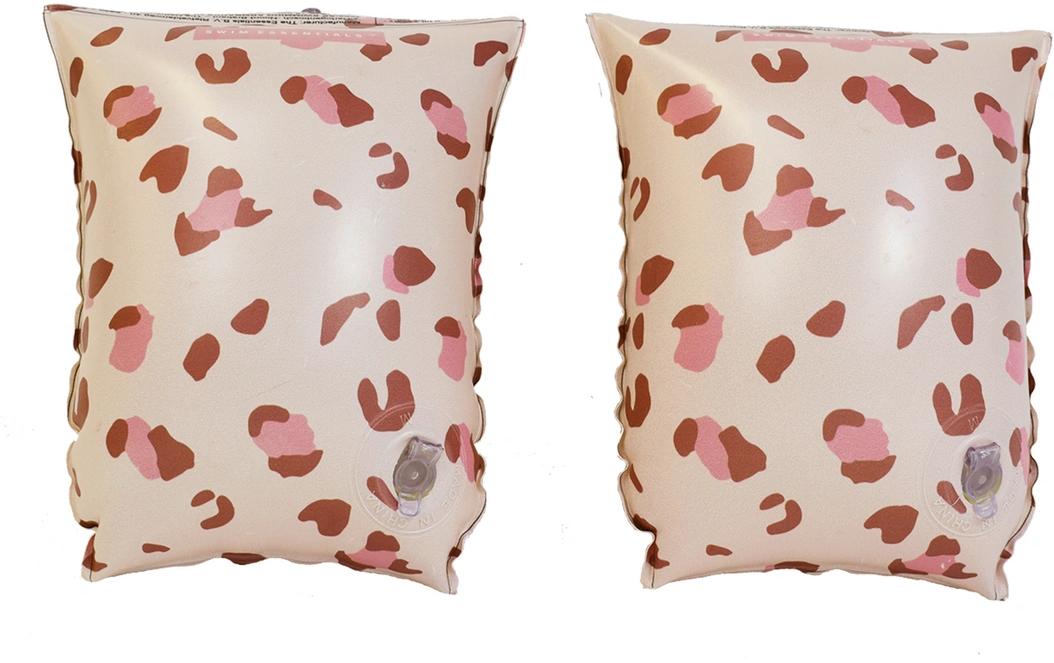 Swim Essentials Schwimmflügel 0-2 Jahre Old Pink Leopard