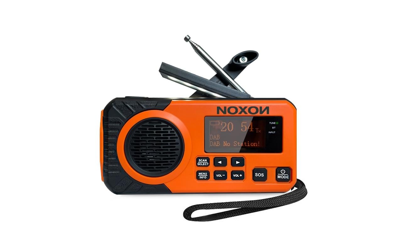 Noxon Dynamo Solar 311, DAB+ Radio BT, Solar, Dynamo, bis 10h Akku
