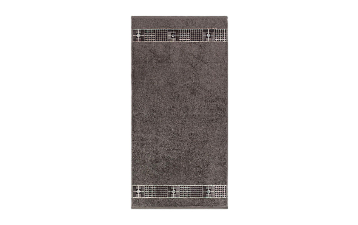Frottana Handtuch Fjord 50x100cm, 100% Baumwolle, Ash