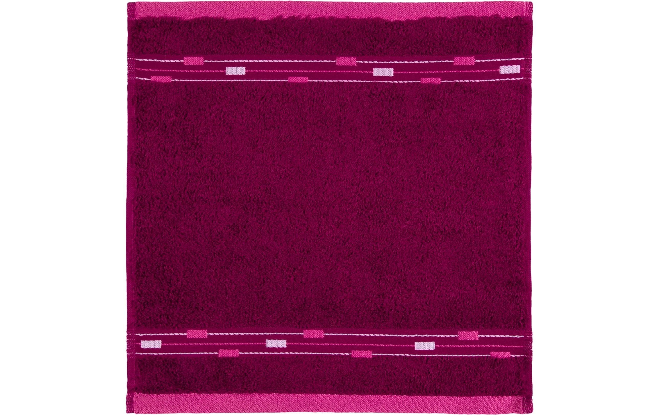 Frottana Waschlappen Magic 30x30cm, 100% Baumwolle, Berry