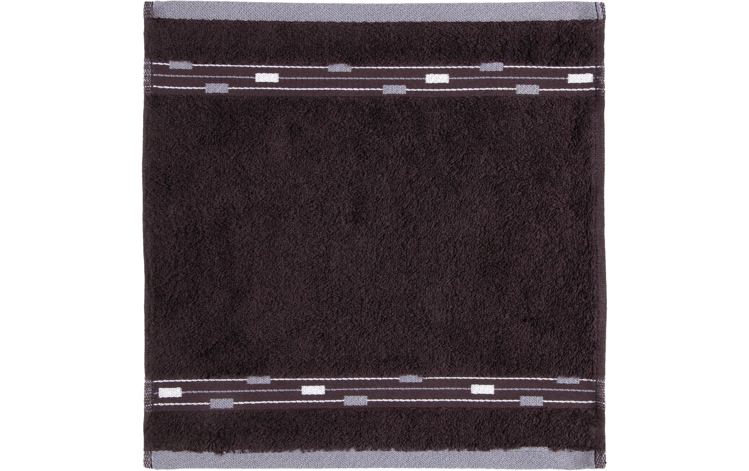Frottana Waschlappen Magic 30x30cm, 100% Baumwolle, Graphite