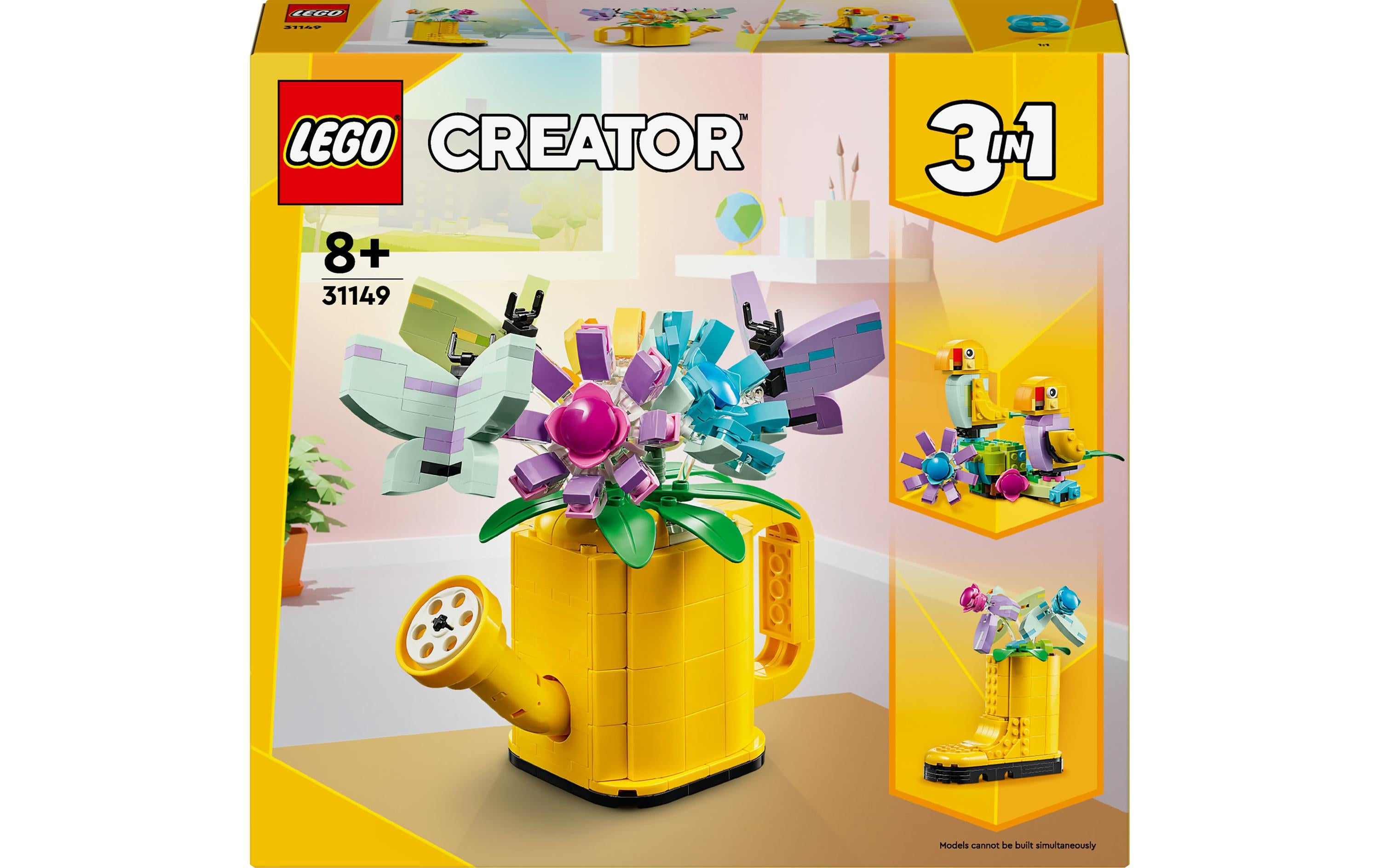 LEGO Giesskanne mit Blumen LEGO Creator