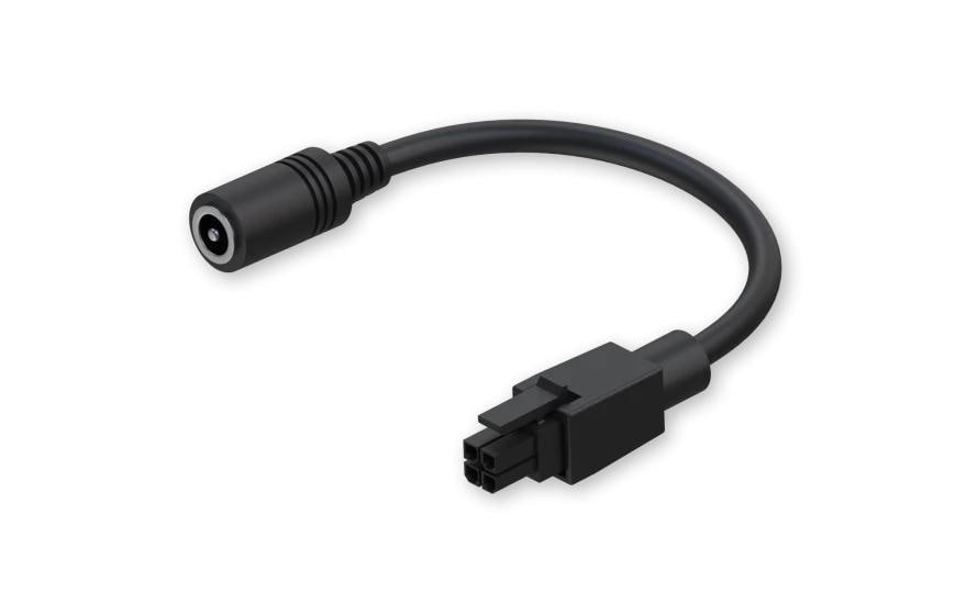 Teltonika PR2PD01B: Stromadapterkabel,10cm 5.5 x 2.1mm Holstecker - 4Pin 3mm Pitch