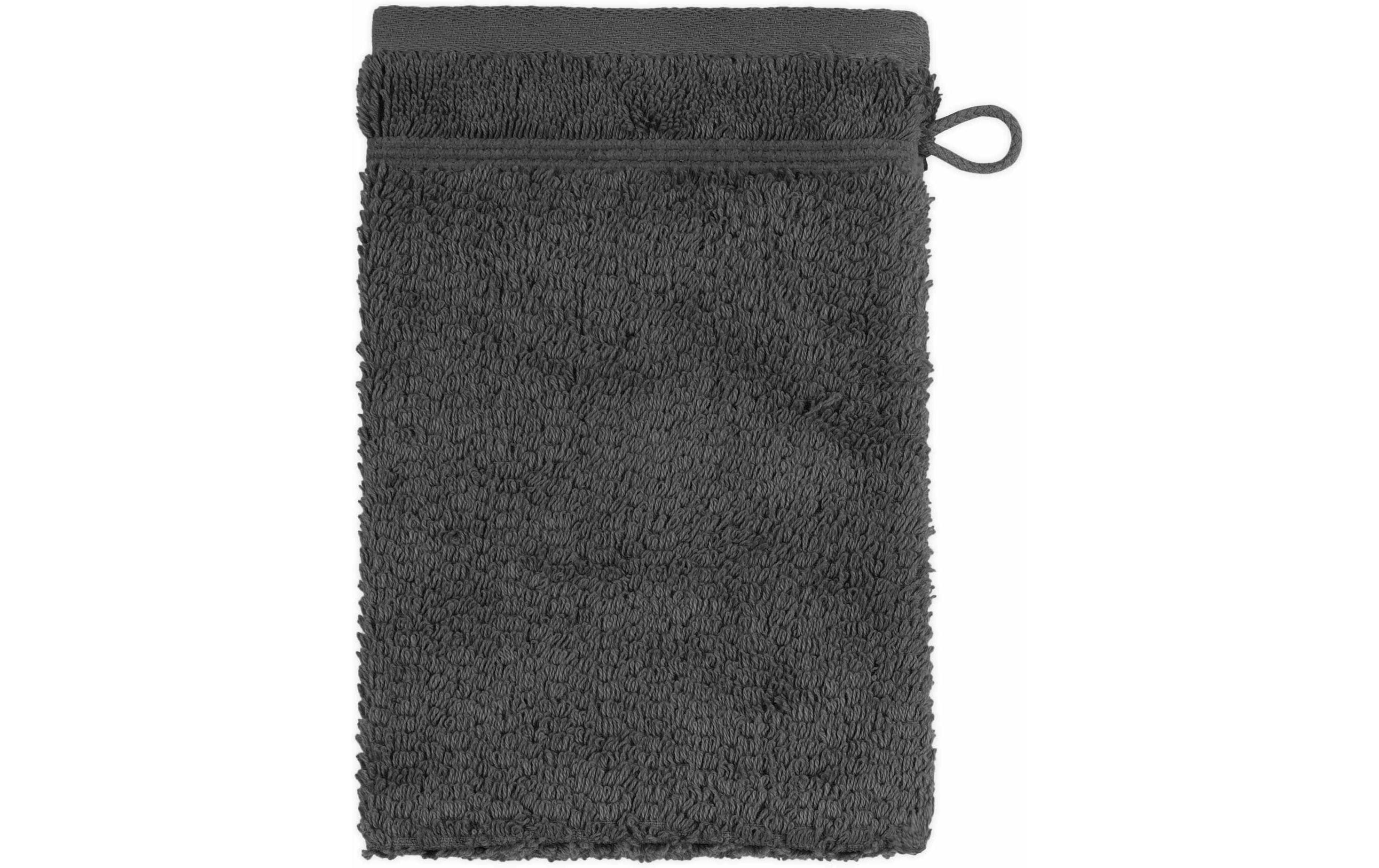Frottana Waschhandschuh Pearl 15x20cm, 100% Baumwolle, Graphite