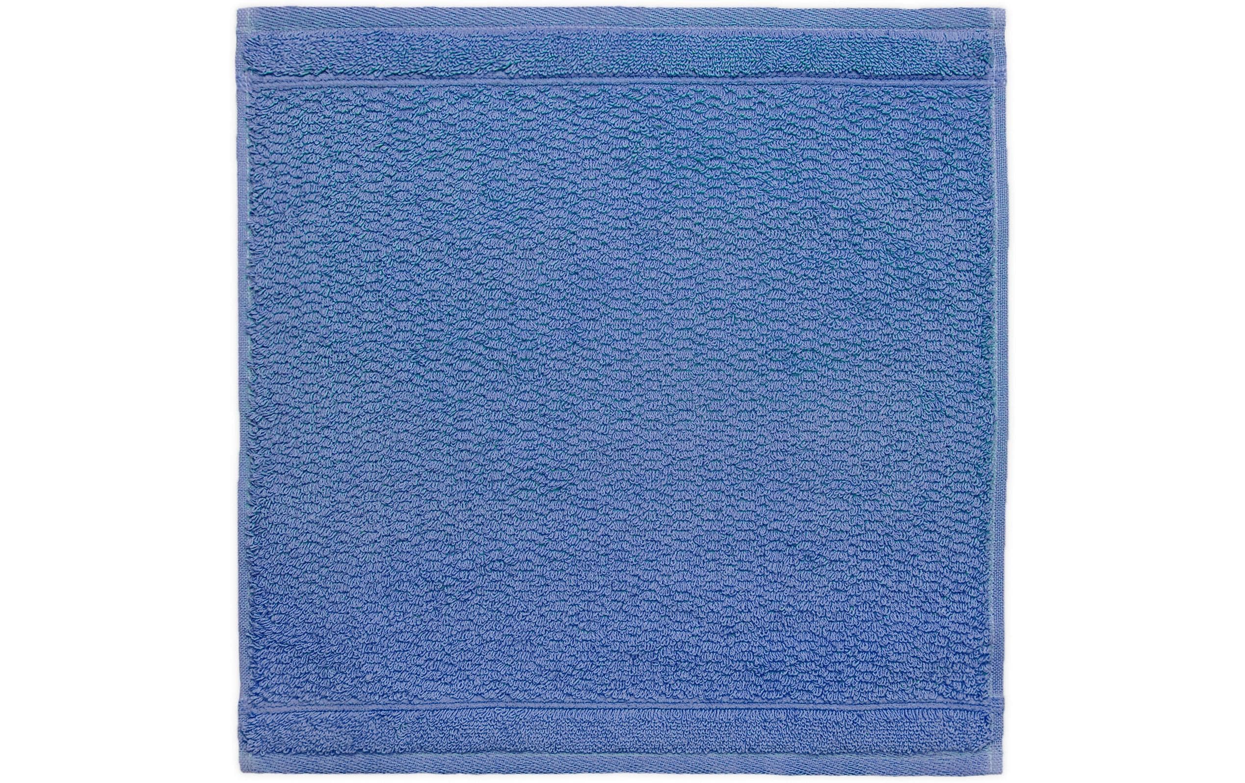 Frottana Waschlappen Pearl 30x30cm, 100% Baumwolle, Cornflower