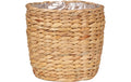 Scheurich Übertopf Korb Wasserhyazinthe Plastikeinsatz, 18x16 cm (DxH), 3.45 L