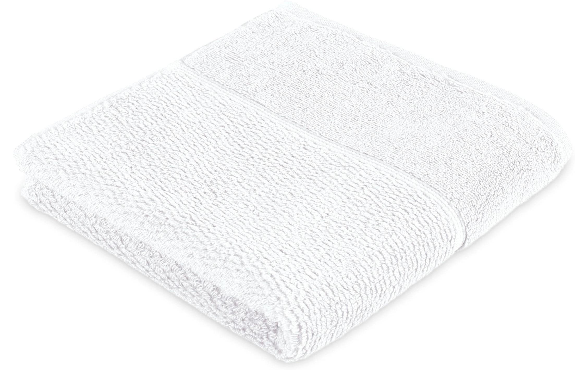 Frottana Handtuch Pearl 50x100cm, 100% Baumwolle, Snow