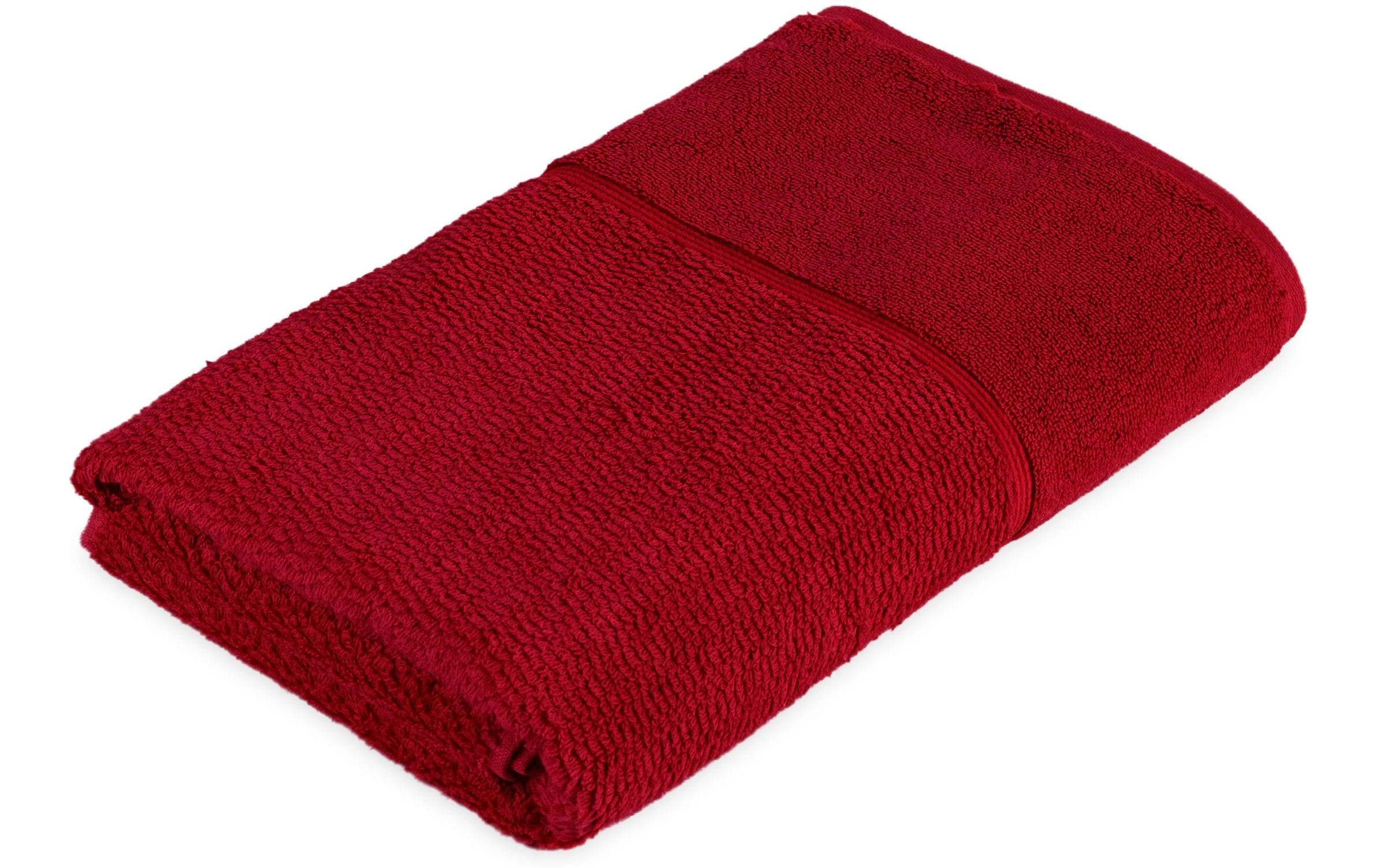 Frottana Duschtuch Pearl 67x140cm, 100% Baumwolle, Ruby