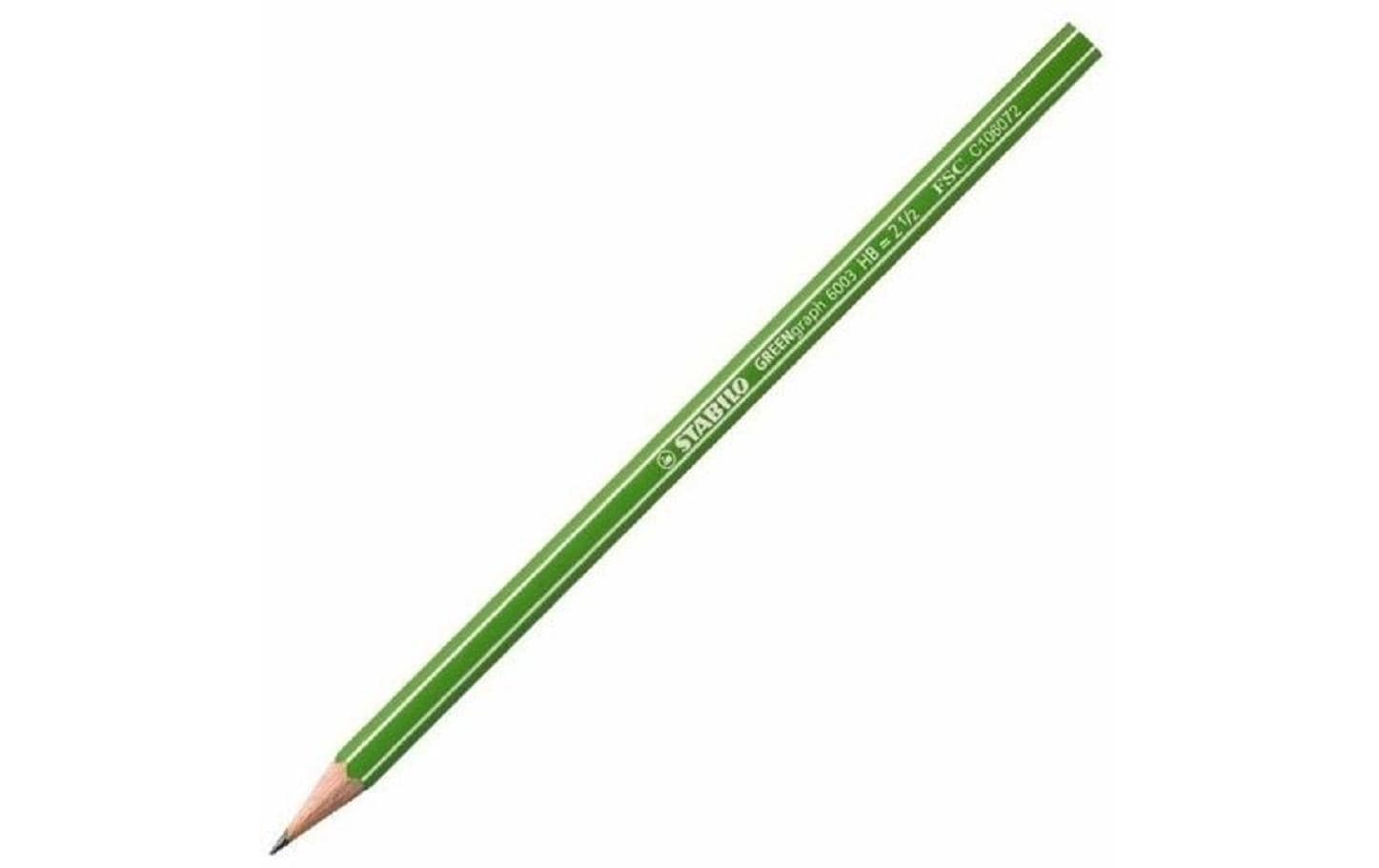 Stabilo Bleistift Greengraph FSC 12 Stück HB - mittel
