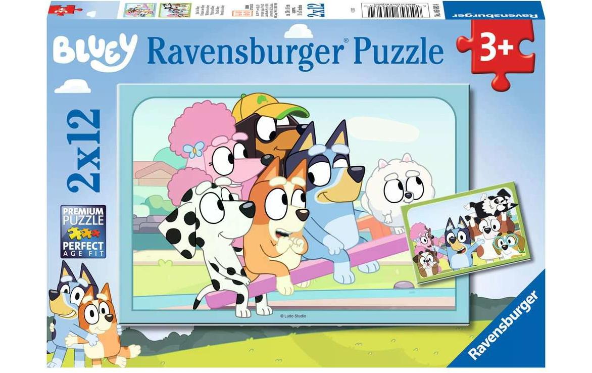 Puzzle Spass mit Bluey Ab 3 Jahre
