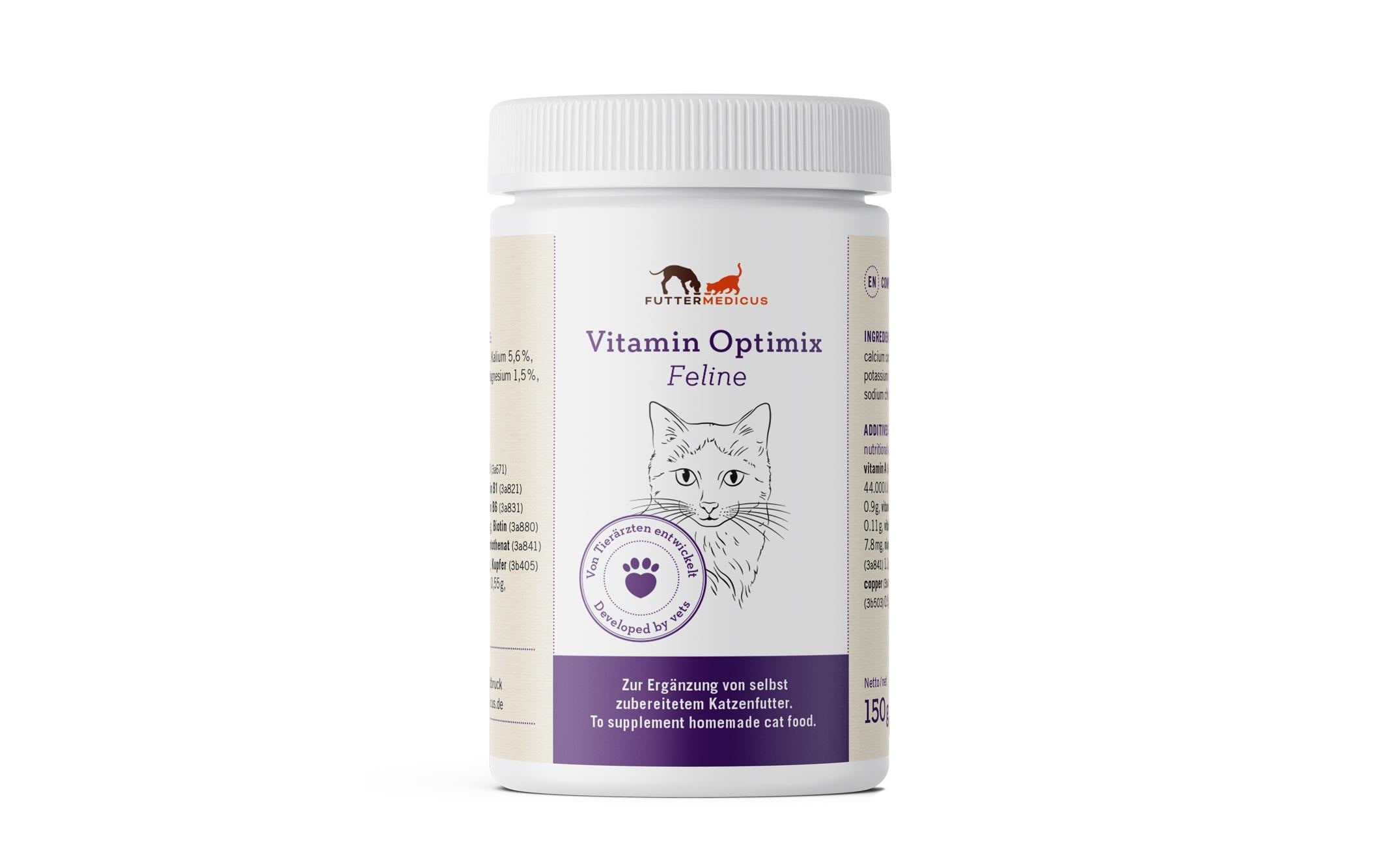 Futtermedicus Feline Vitamin-Optimix 150g für Katzen