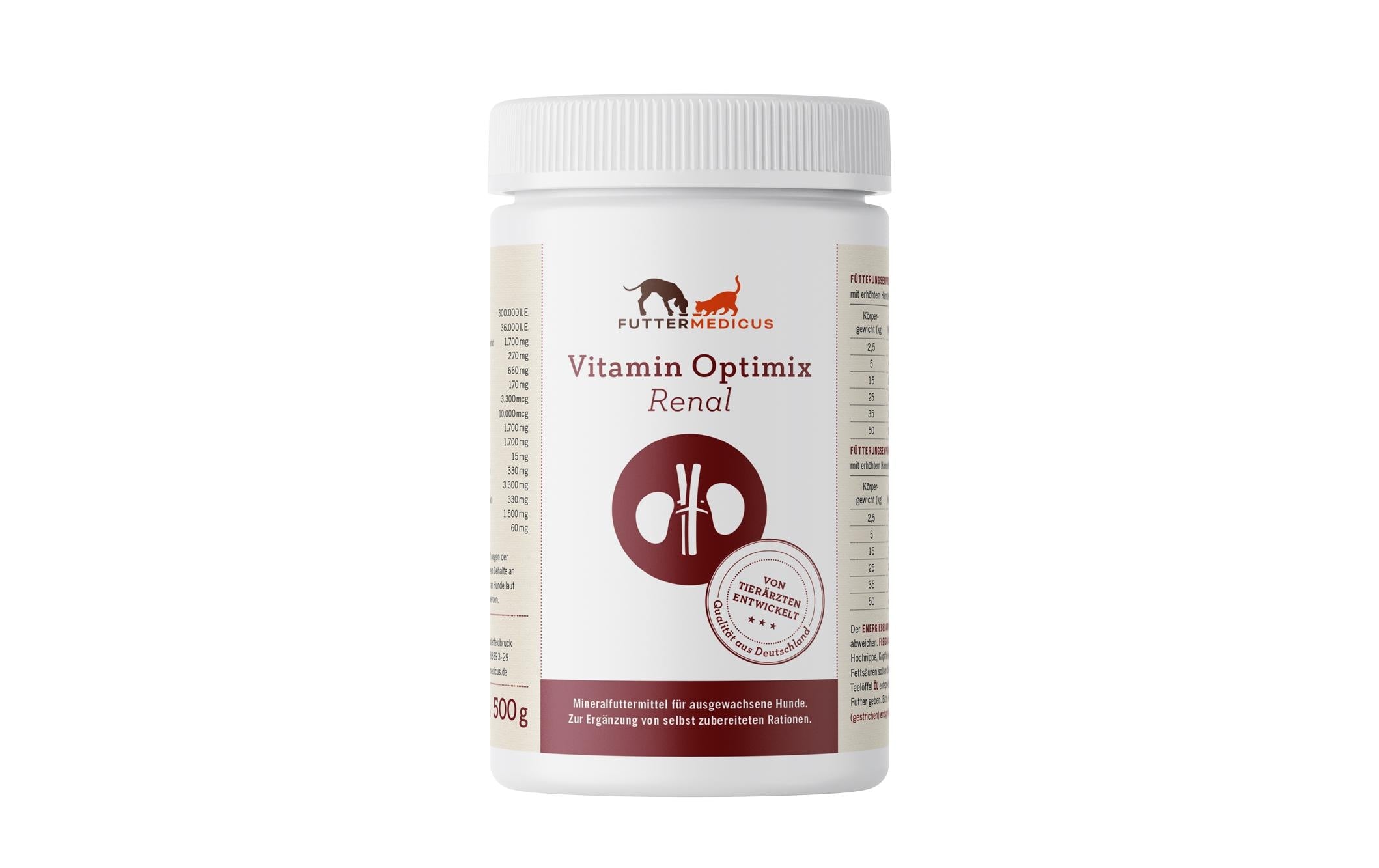 Futtermedicus Renal Vitamin-Optimix 500g