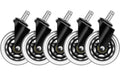 Deltaco GAM-157 Casters Wheels, 5 Pack