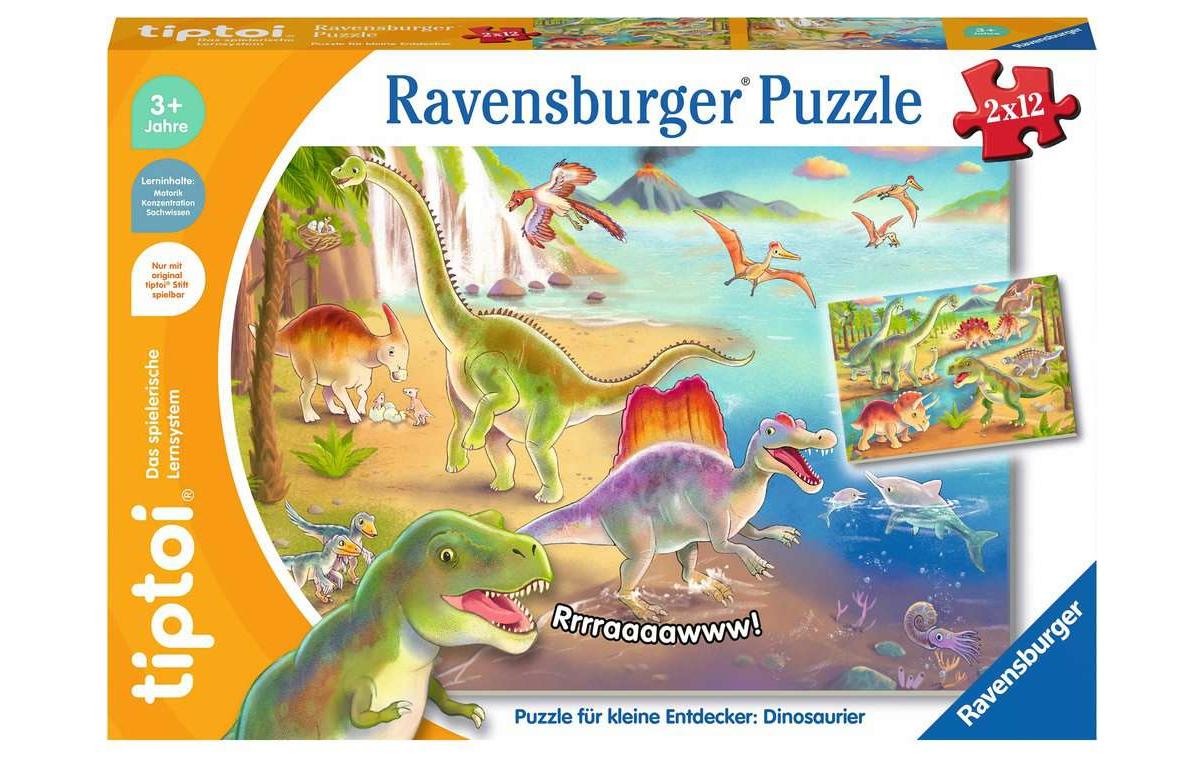 tiptoi Puzzle: Dinosaurier Ab 3 Jahre