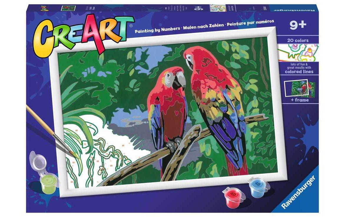 CreArt - MNZ - Colorful Macaws Ab 9 Jahre