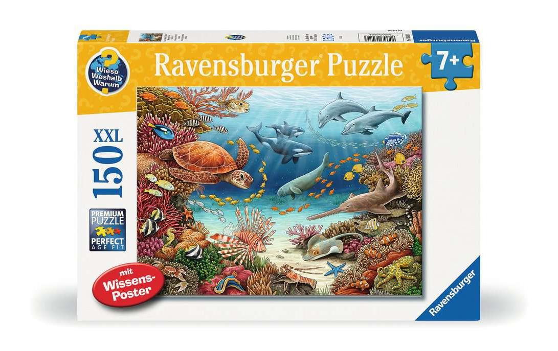 WWW Puzzle: Meerestiere am Korallenriff 7-99 Jahre