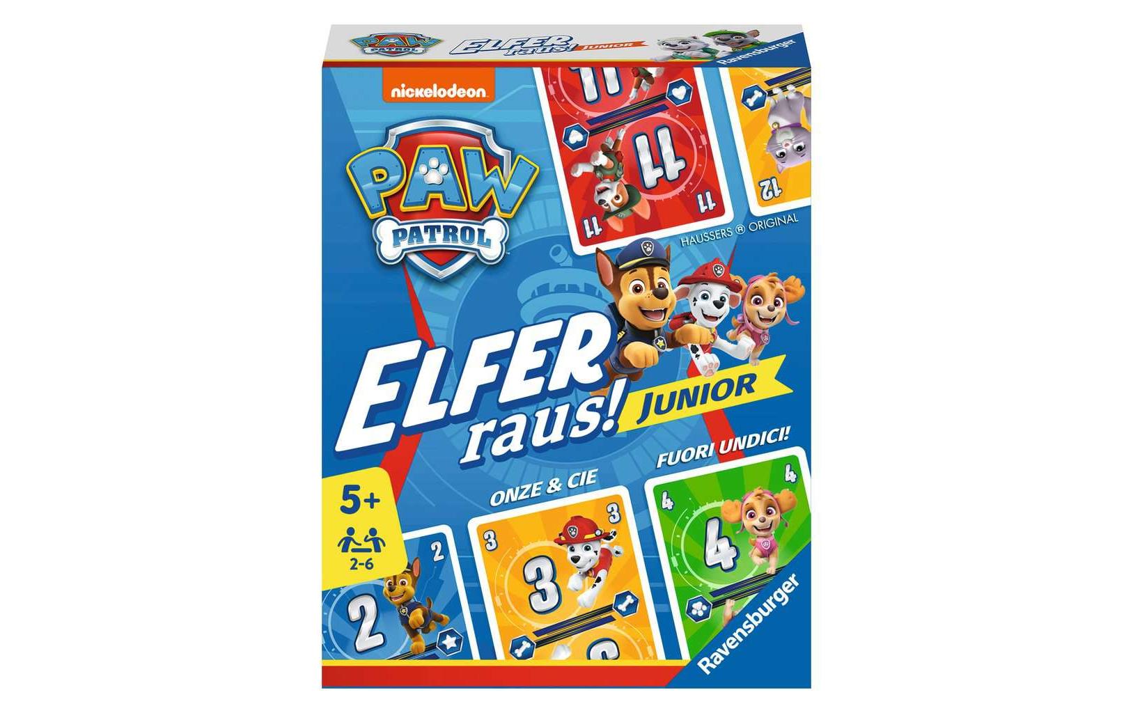 Paw Patrol Elfer raus! Junior 5-99 Jahre, 2 bis 6 Spieler