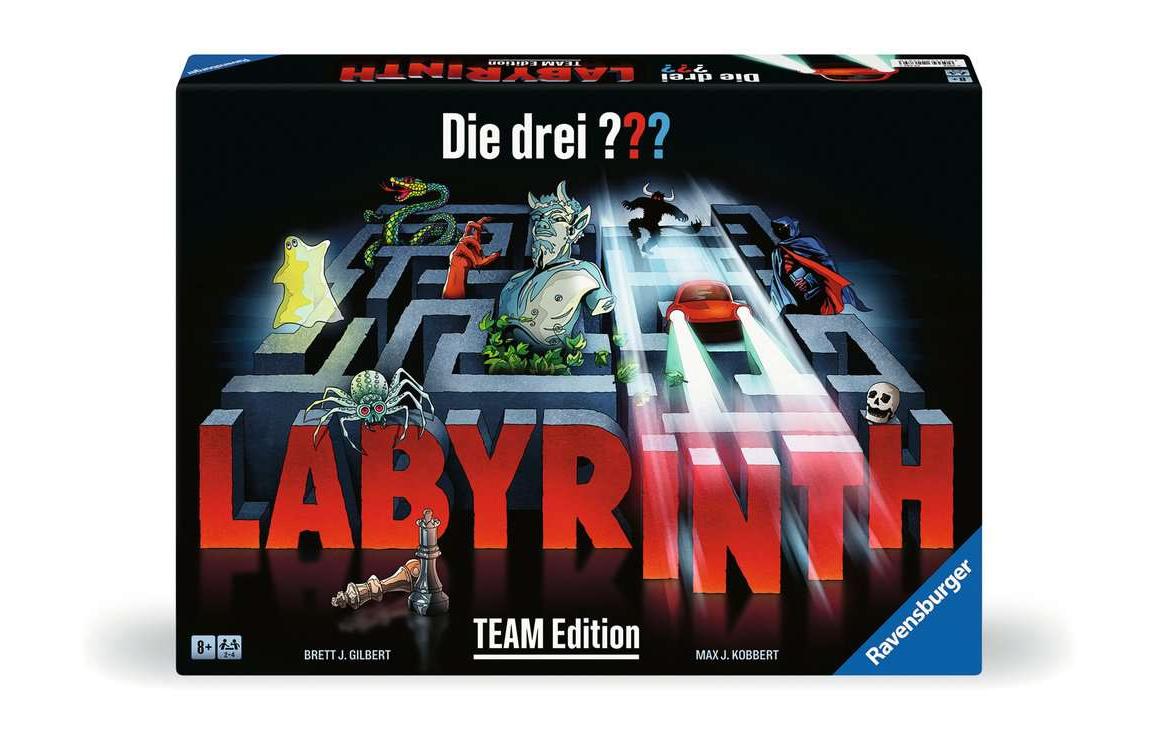 Die drei ??? Labyrinth - Team Edition 8-99 Jahre, 2 bis 4 Spieler