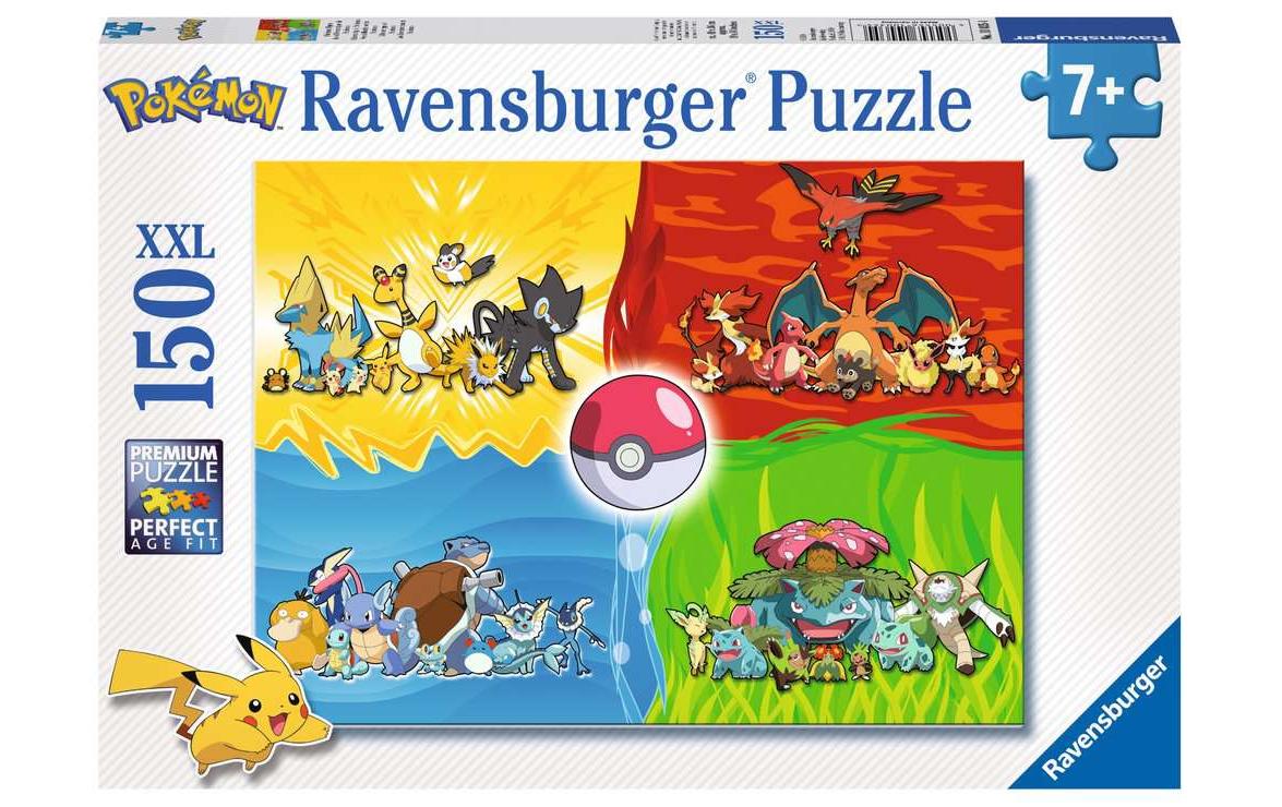 Puzzle Pokémon Typen Ab 7 Jahre