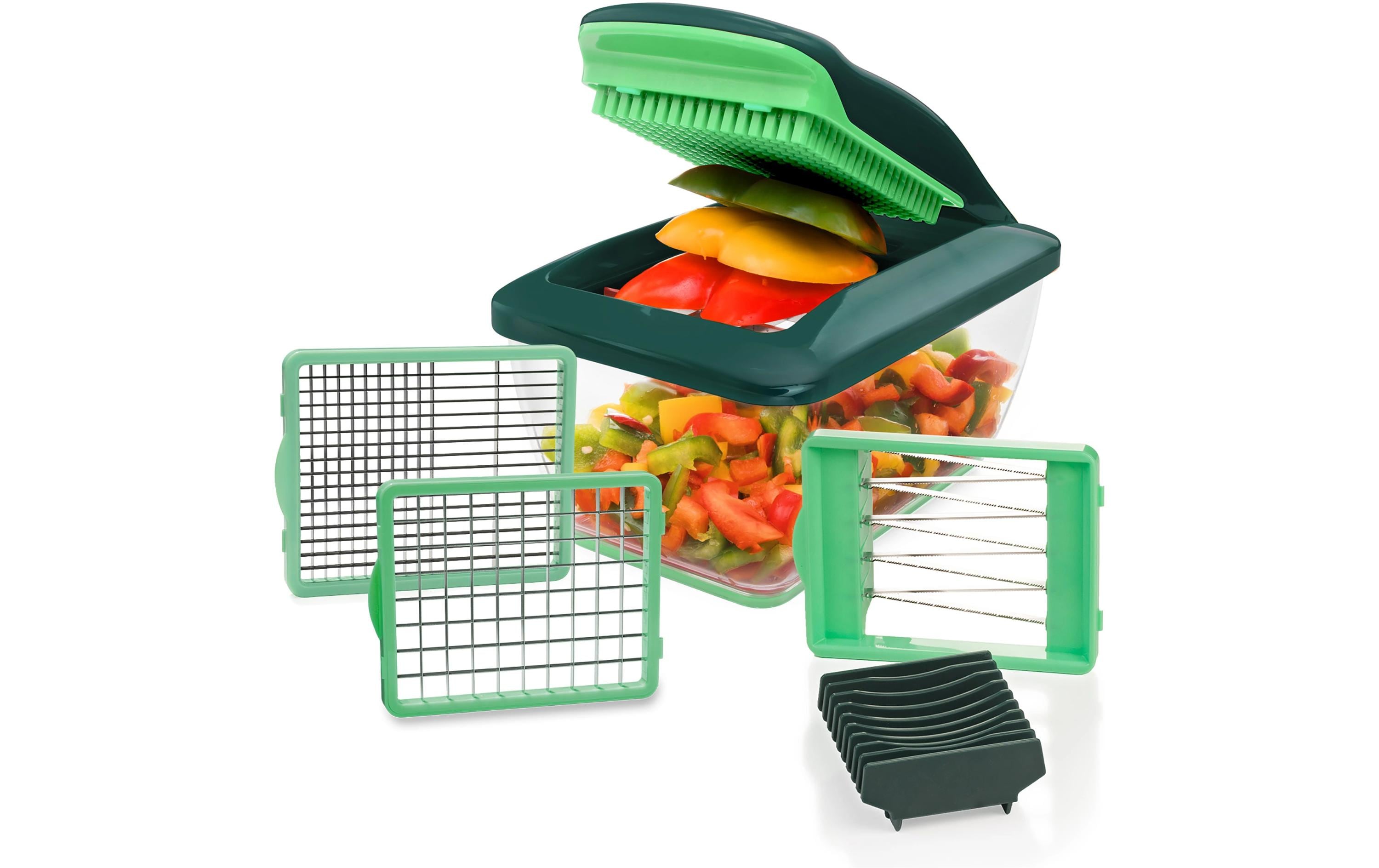 Genius Nicer Dicer Chef S Premiun Set 7-tlg, grün