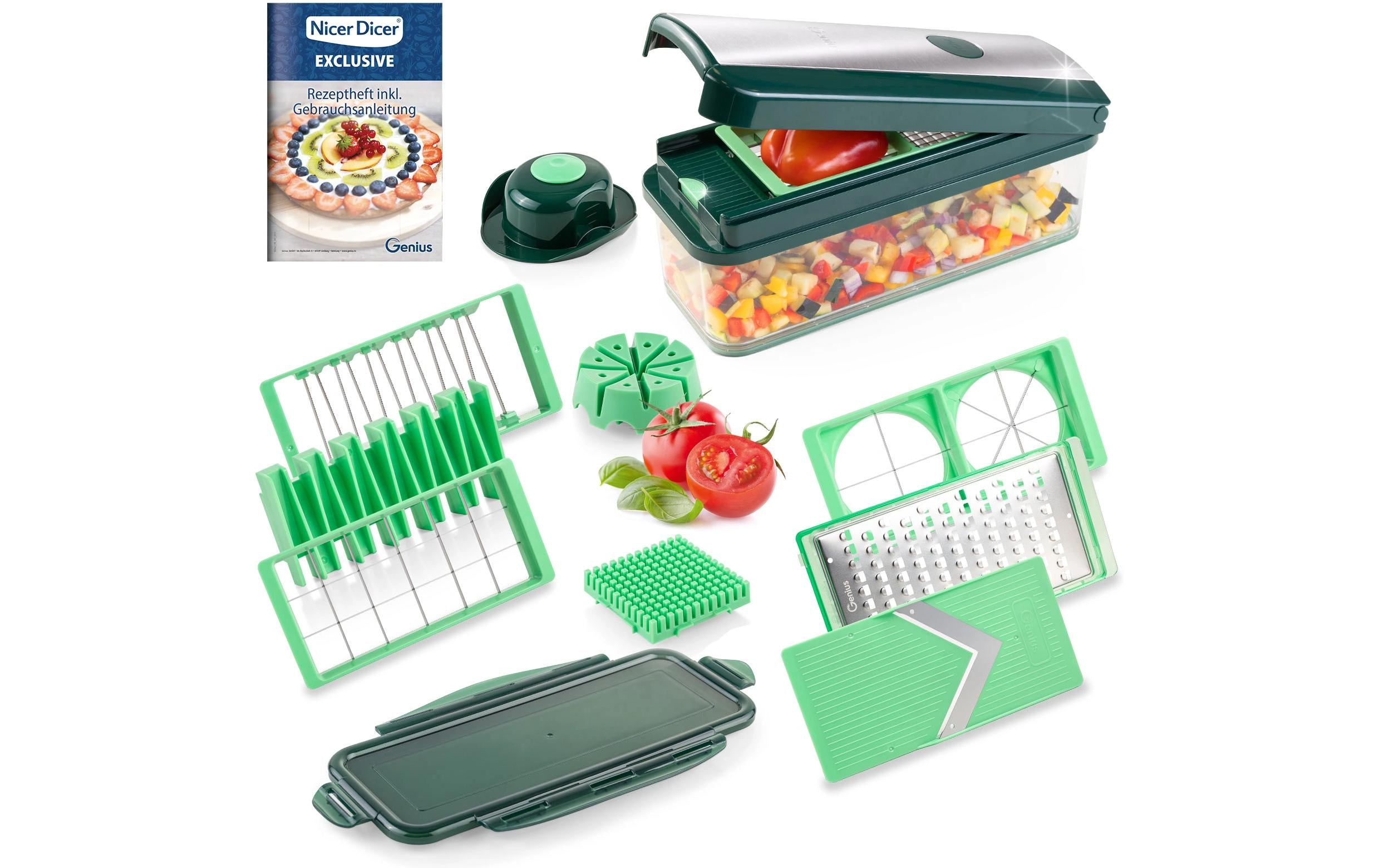 Genius Nicer Dicer Exklusive Set 15-tlg