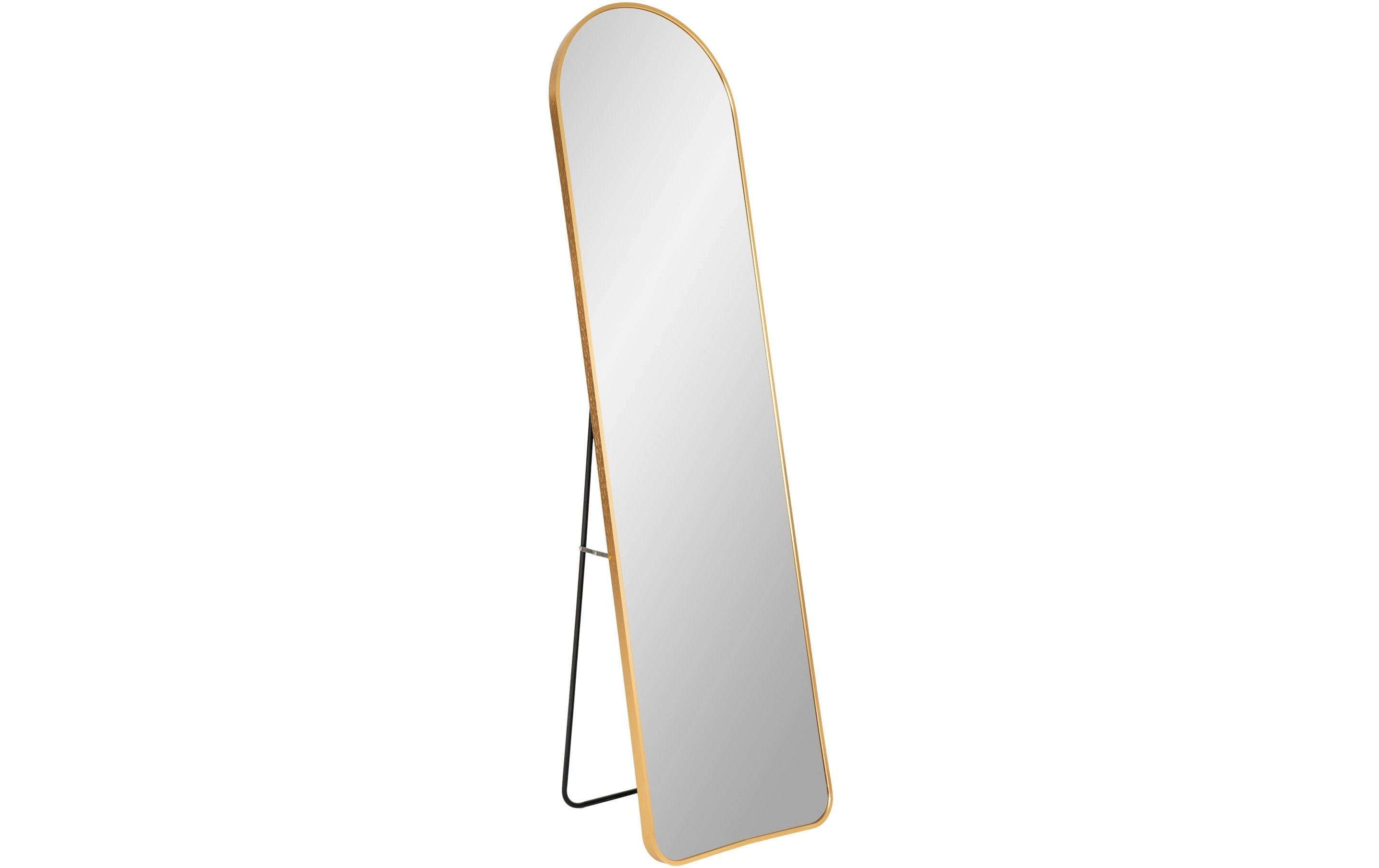 House Nordic Standspiegel Madrid Gold 40x150 cm