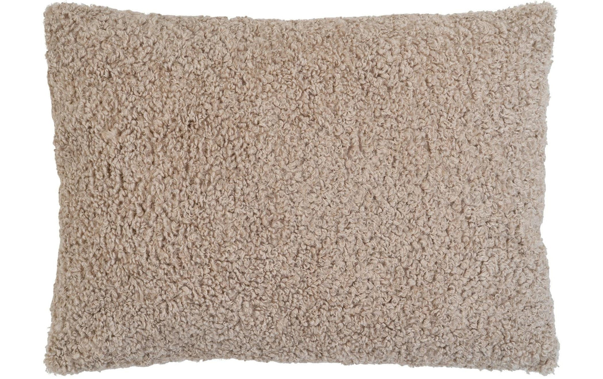 House Nordic Kissen Tavira Hellbraun Bouclé, 45x60cm