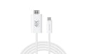 4smarts USB-C auf HDMI Stecker, 2m Farbe: Weiss