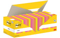 3M Post-it, Haftnotizen, mehrfarbig 18+6 Blöcke à 100 Blatt, 76 mm x 76 mm