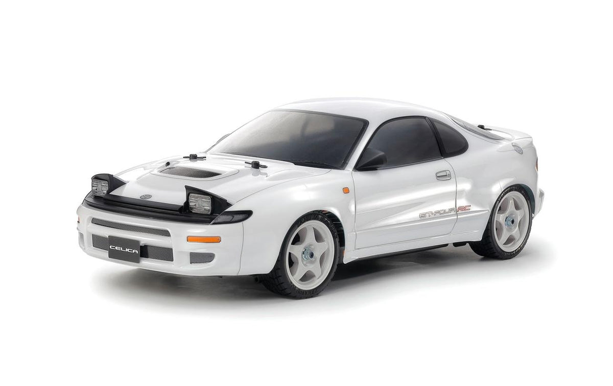 Tamiya Toyota Celica GT-Four RC (ST185) Bausatz ohne ESC, 1:10, 4WD, TT-02