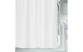 spirella PRIMO Duschvorhang, Weiss Polyester, 120x200 cm (BxH), waschbar 40 °C