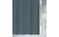 spirella Duschvorhang Primo, Anthrazit 180x180 cm, Polyester, waschbar 40 Grad