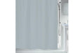 spirella PRIMO Duschvorhang, Grau Polyester, 240x200 cm (BxH), waschbar 40 °C