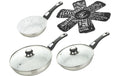 Genius Pfannenset Cerafit Mont Blanc Set 7-tlg, grün