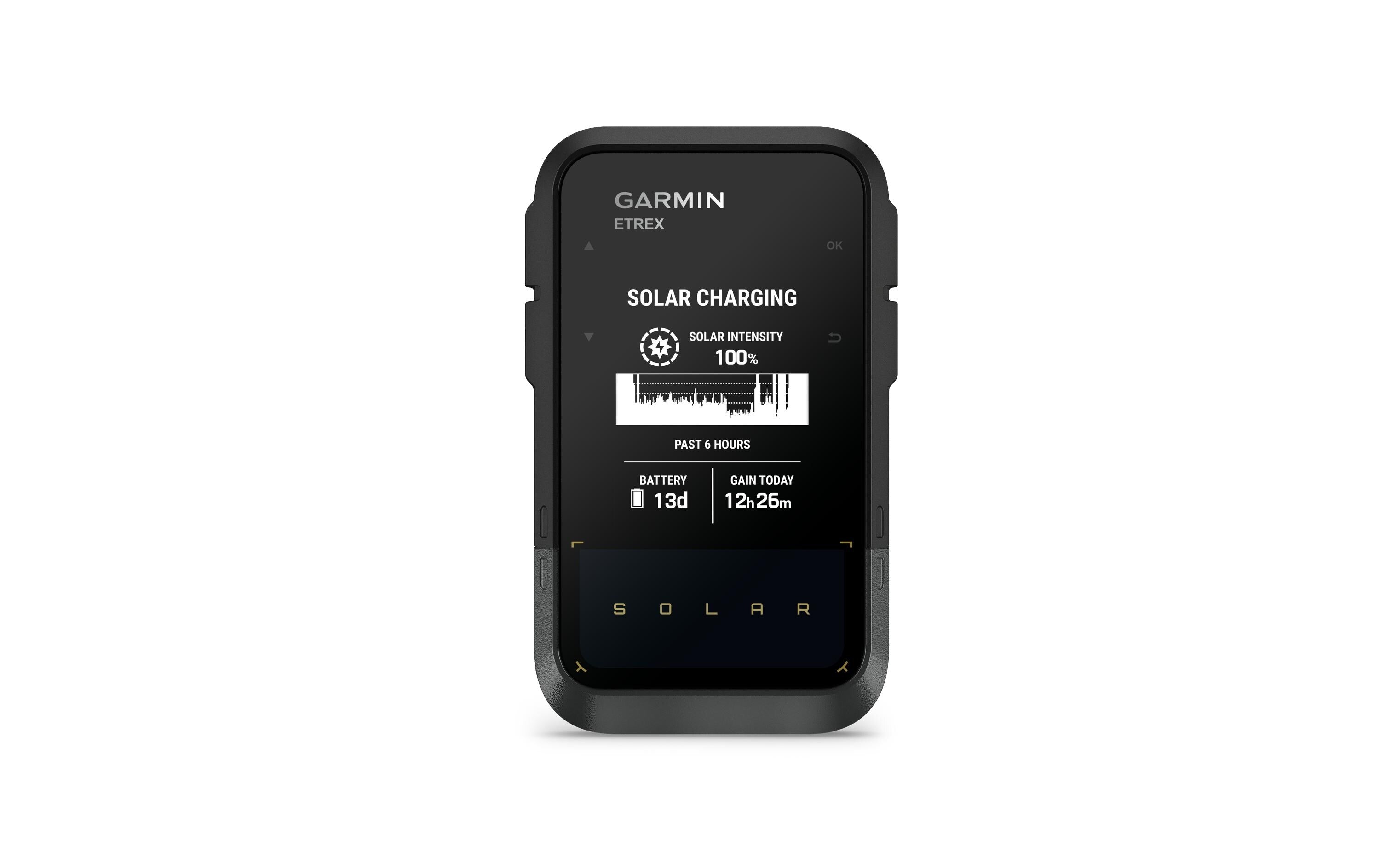 Garmin eTrex Solar black