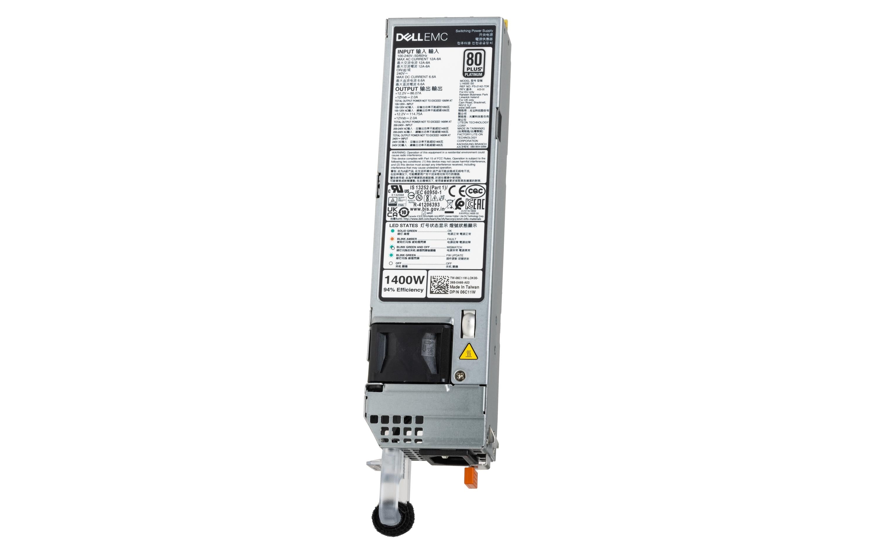 Dell Power Supply 1400W Hot-Plug CUS Kit