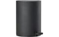 Zone Treteimer Karma 3 Liter, Schwarz 18.1x26.3 cm (DxH), Stahl, ABS