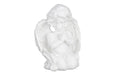 relaxdays Grabengel betend Polyresin, H x B x T:15,5 x 13 x 8,5 cm