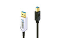 FiberX FX-I645-005 USB 3.1 USB-A/USB-B AOC-Glasfaserkabel 5 m