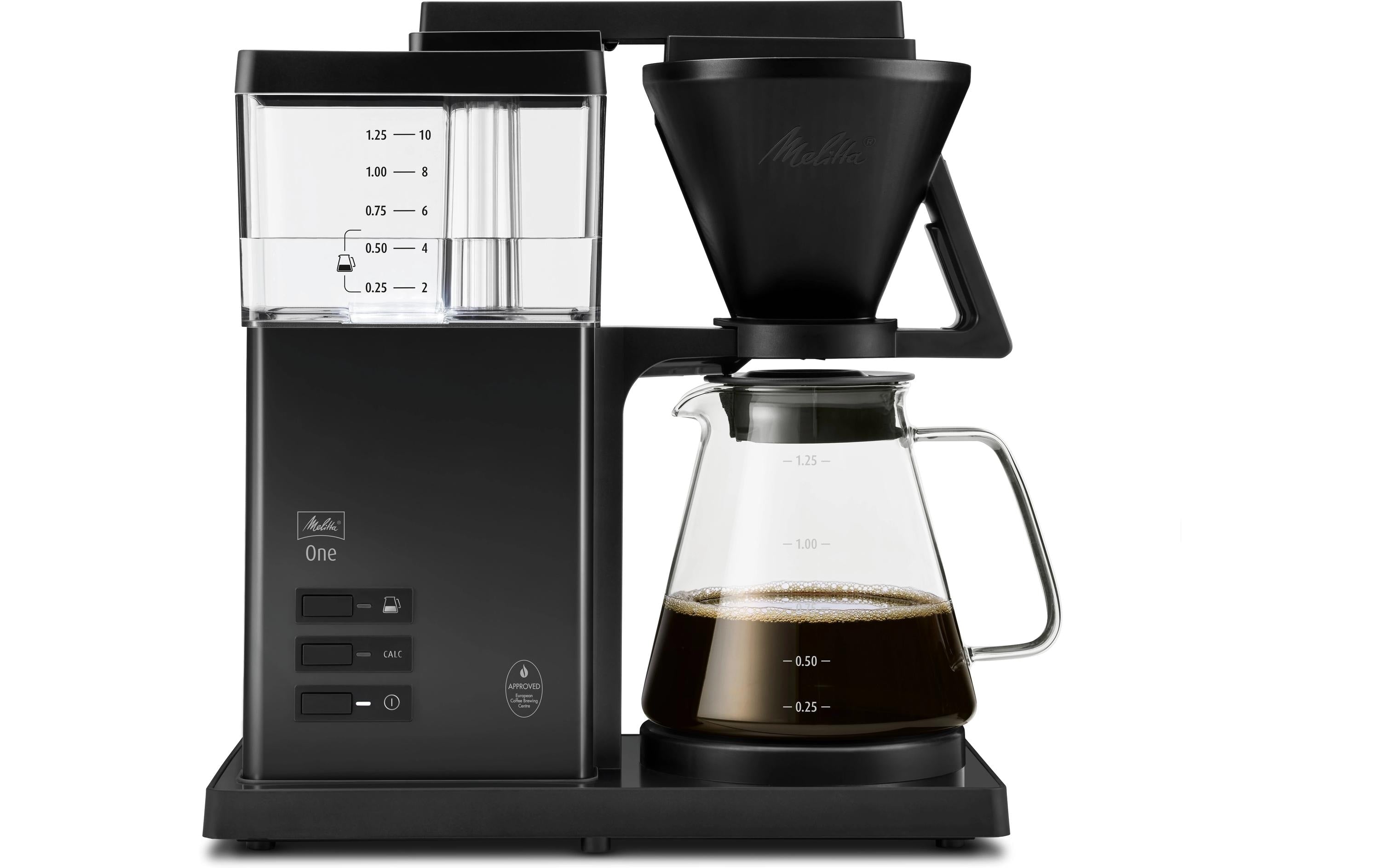 Melitta Filterkaffeemaschine One 12 Tassen, 1.25l Wassertank