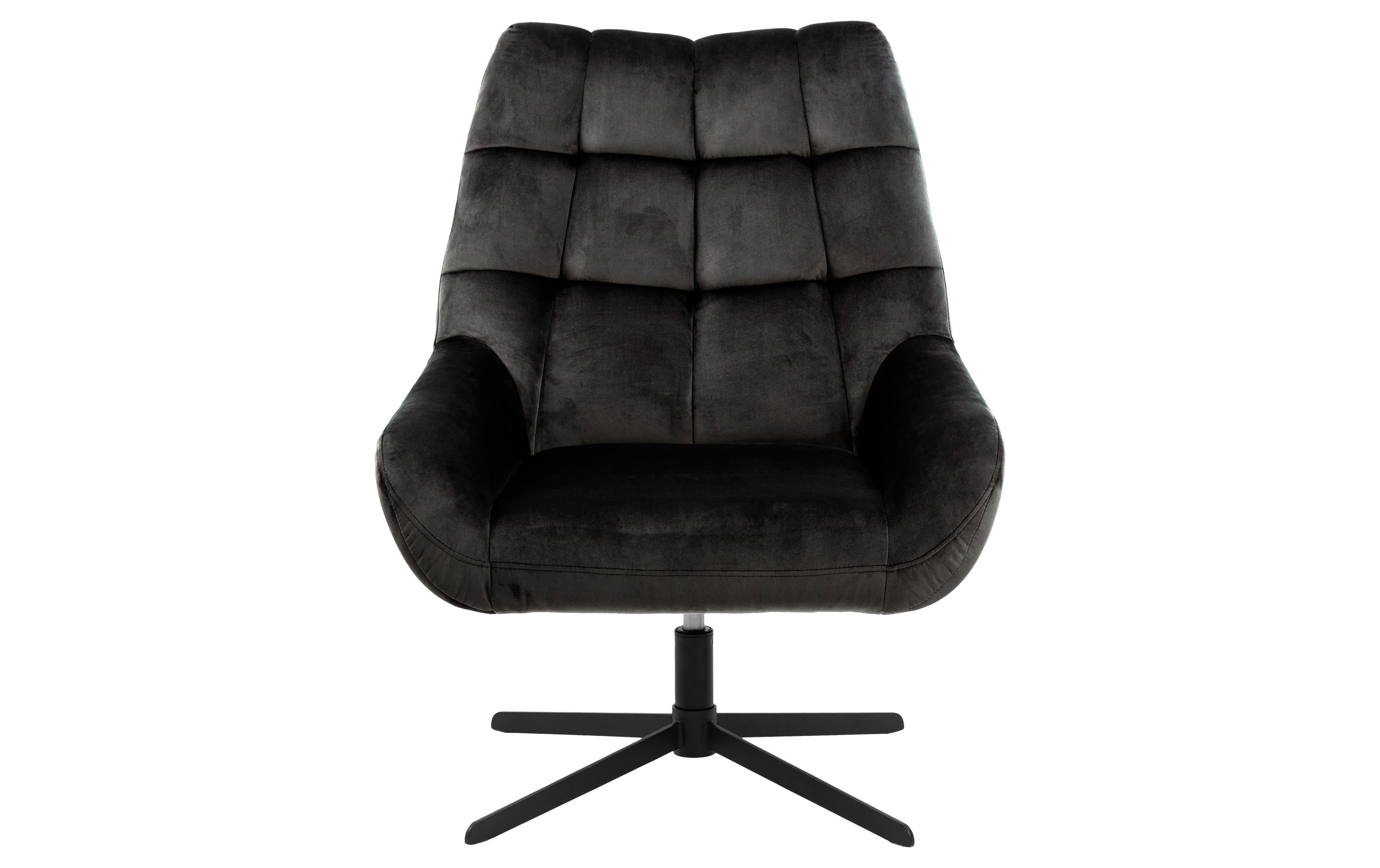 AC Design Sessel Paris 73x82x88 cm, Grau/Braun