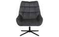 AC Design Sessel Paris 73x82x88 cm, Dunkelgrau