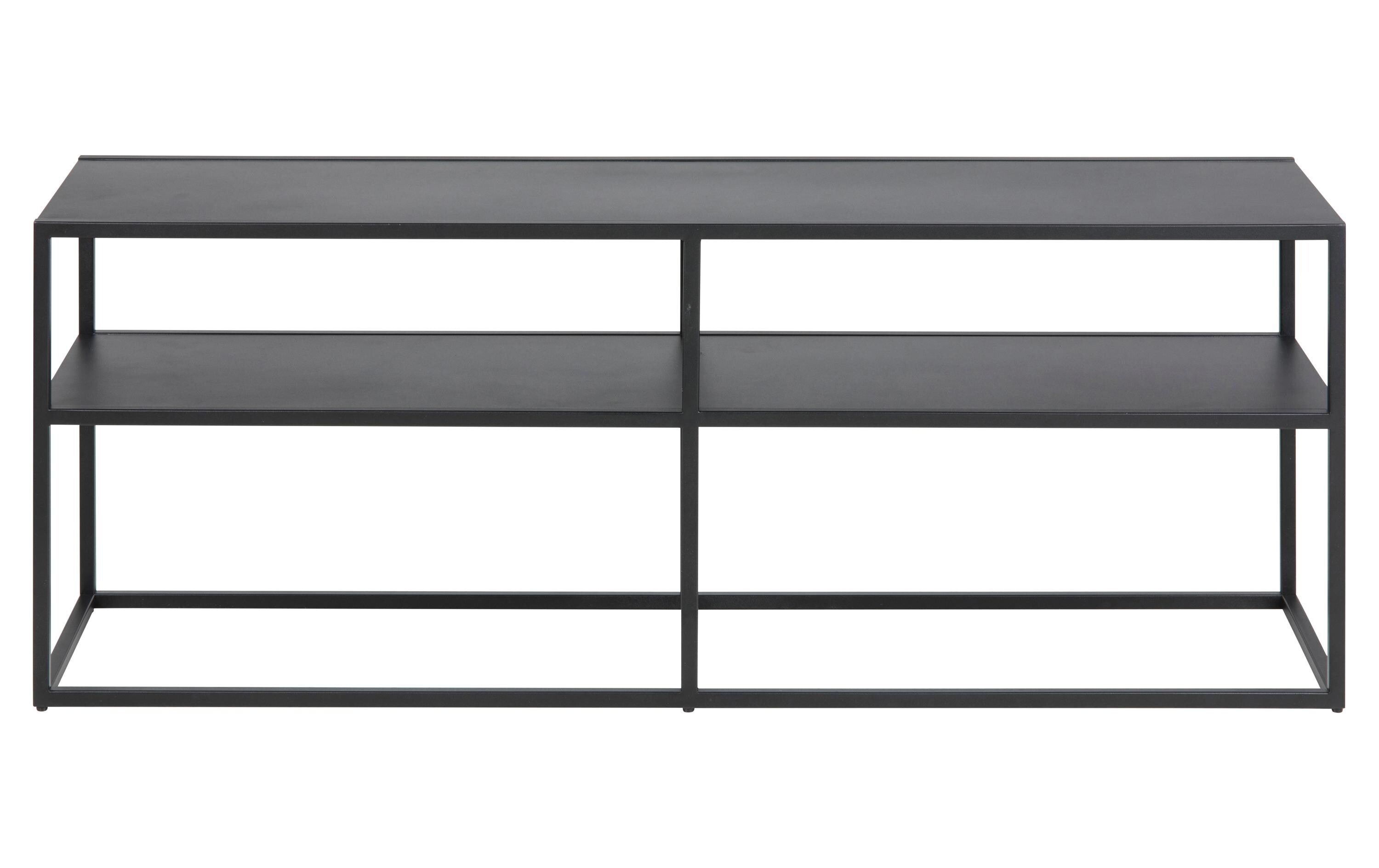 AC Design TV-Möbel Newton Stahl, 120x30x46 cm