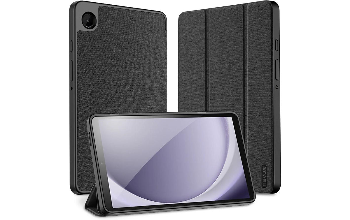 NEVOX Vario Series  Booktasche, basaltgrau Galaxy Tab 8.7" (A11/A9)