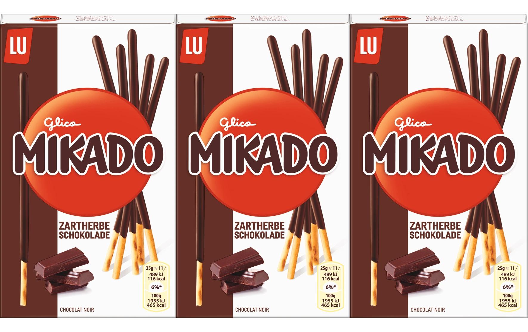 Mikado Dunkel Trio 3 x 75 g