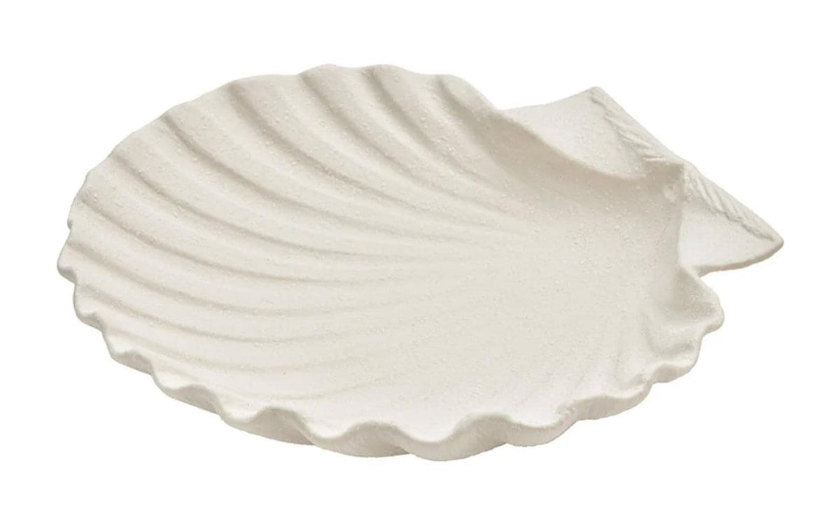 G. Wurm Aufsteller Muschel Porzellan, 24x23x4cm