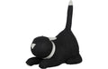 Esschert Design Türstopper Katze aus Filz marmorsplit, Polyesterfüllung, 26x11.5x27cm