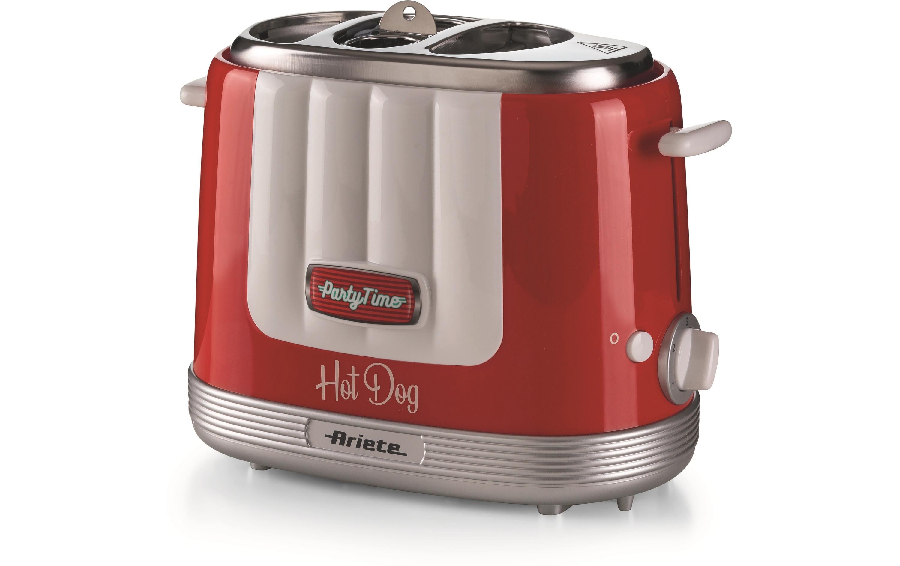 Ariete Hot Dog Gerät ARI-206-RD 230V, 650W, 5 Stufen