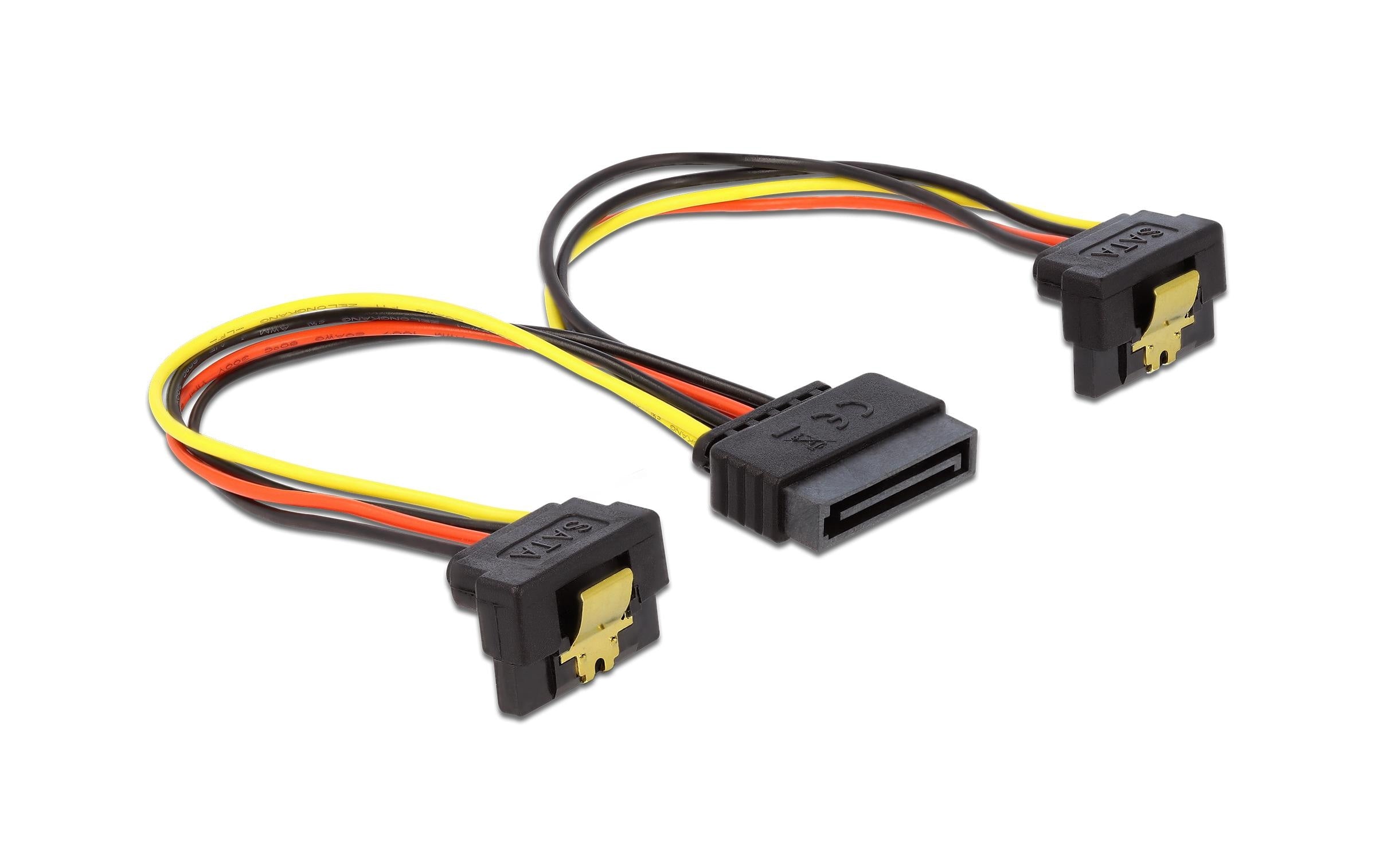 SATA zu 2x SATA  gewinkelt Serial ATA zu 2x Serial ATA Splitter