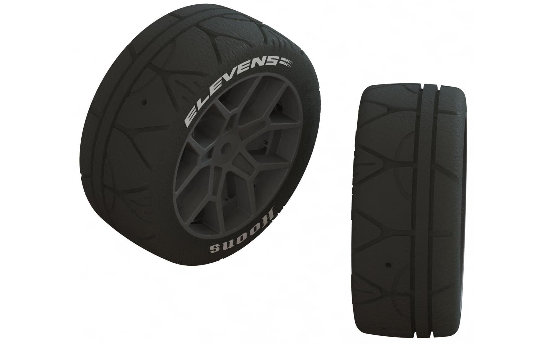Arrma DBoots Elevens 35/085 2.4 2 Stück,  Split-Spoke, white compound